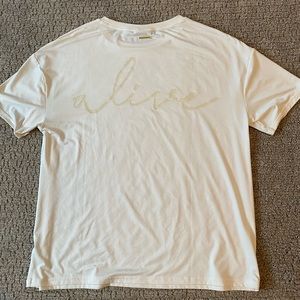 Whitney Simmons x Gymshark oversized shirt size XL